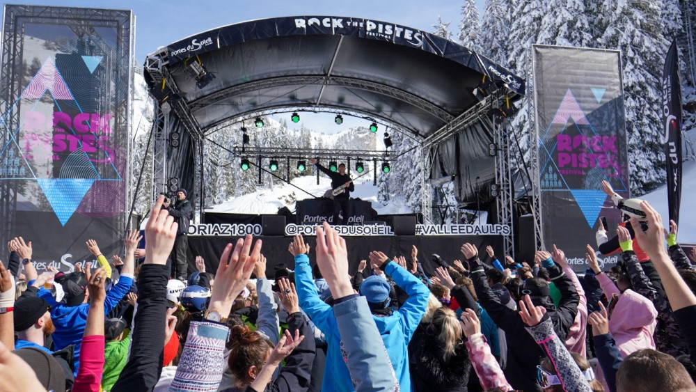 Rock the Pistes 2026 Portes du Soleil.